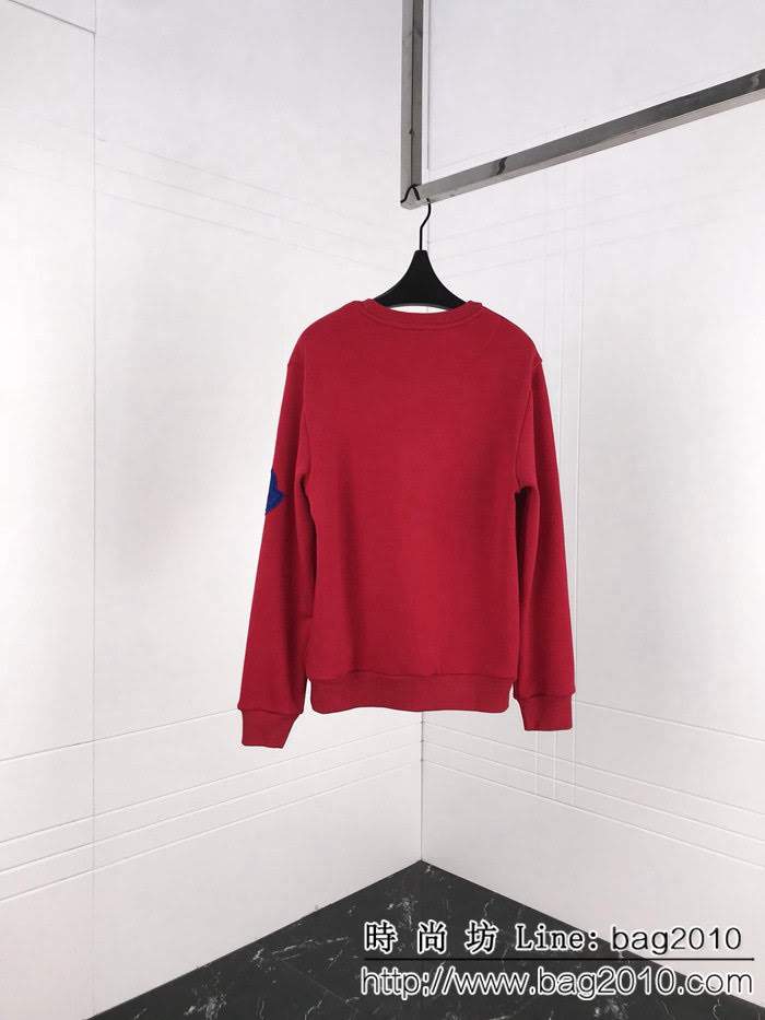 Moncler蒙口 18SS秋冬新款衛衣 定制刺繡人像章仔LOGO 定制原版抓絨面料 手感特別舒服 男女款 ydi2346